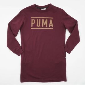 Puma Sweatshirt Dress w/ Pockets